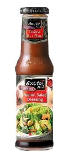 EXOTIC FOOD Aderezo de cacahuetes para ensalada, 250 ml