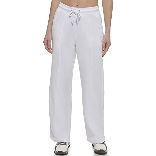 DKNY Women's Tonal Stacked Logo Pant Wide Leg4