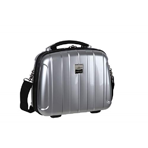 Vanity rigide France Bag Bahamas en polycarbonate argent haute résistance