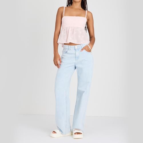 Womens Y2k Babydoll Cami Tank Ruffle Hem Sleeveless Flowy Top Teen Girl Summer Fairy Shirt Fitted Streetwear4