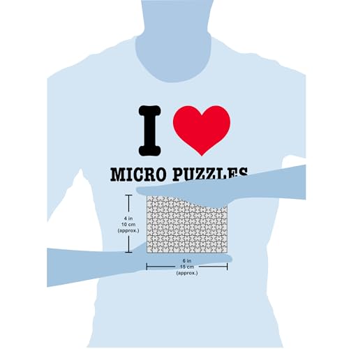 Micro Puzzles Flippin' Awesome Rompecabezas Micro de 150 Piezas Tortugas Marinas Mini para Adultos 4x6 Pulgadas miniatura 6