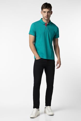 Image of FYLTR Men's Solid Regular Fit Polo Shirts