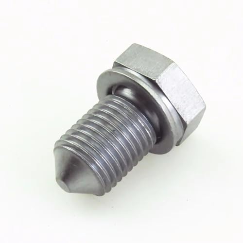 Tornillo de drenaje de aceite N90813202 recambio de perno para motor de coche VW Rabbit 2006-2009 4