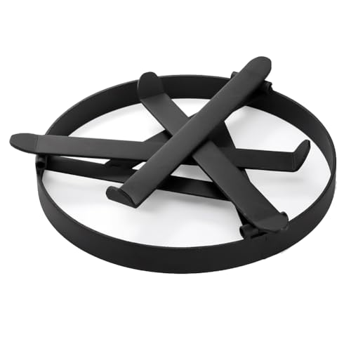 Support de cuisson pour feu ouvert stable et trépied robuste de camping - 4