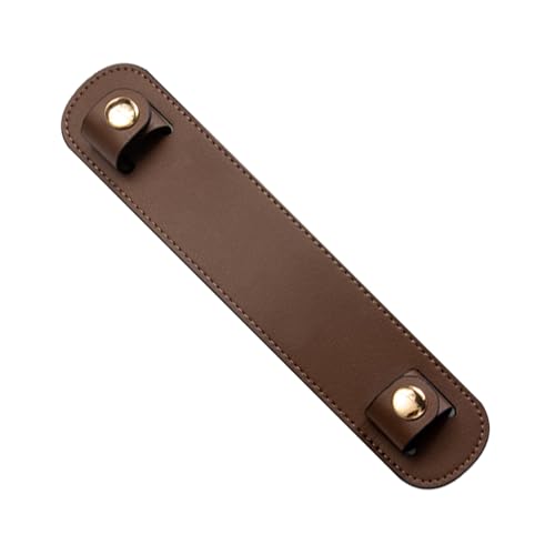 Image of Shoulder Strap Pad Replacement,Microfiber Leather Strap Pads Detachable Cover for Tote Bag