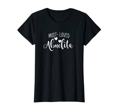 Donna Senoras La più amata Abuelita Ispanica Nonna Abuela camicia Maglietta