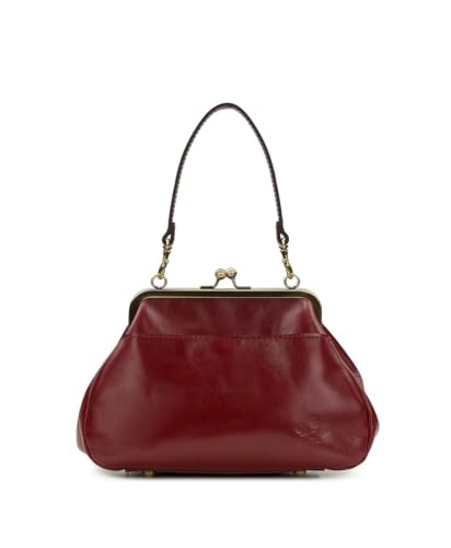 Image of Annie Frame Bag - Vintage Vegetable Tanned Rose Tooled
