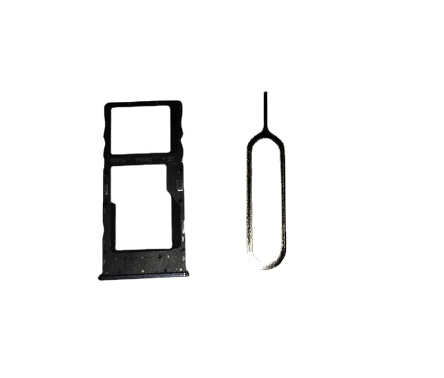 SIM Card Tray SD Holder Replacement for TCL 20E 6125F Dark Blue