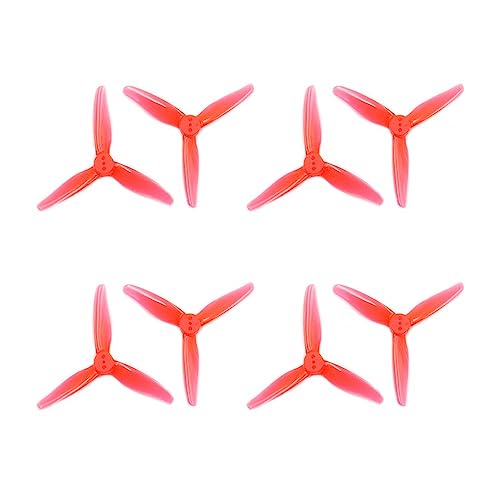 3 C` RC FPV h[pvy Cyclone V[Y T3018 T3028 CW CCW 3 fUC 5mm sb`ƌ݊(4PAIRS T3018 RED)