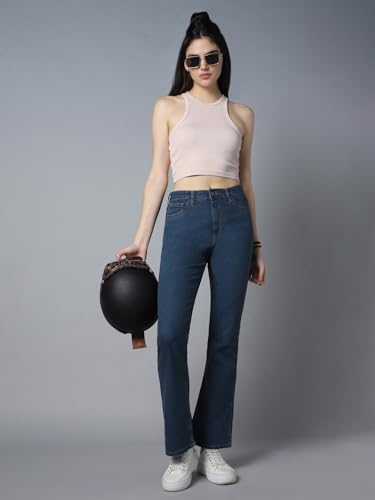 Image of HIGH Star Women's Bootcut Fit Mid Rise Jeans