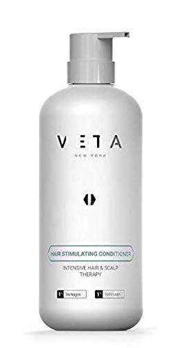 Hair-Stimulating-Conditioner-For-Hair-Loss-Anti-Aging-Hair-MoisturizerRepair-and-Strengthen-Hair-Suitable-for-All-Hair-Types-No-Harsh-Chemicals-Paraben-and-Sulfate-Free--27-fl-oz-Veta Hair Stimulating Conditioner For Hair Loss, Anti-Aging Hair Moisturizer.Repair and Strengthen Hair. Suitable for All Hair Types. No Harsh Chemicals. Paraben and Sulfate Free – 27 fl. oz - Veta - Image 1