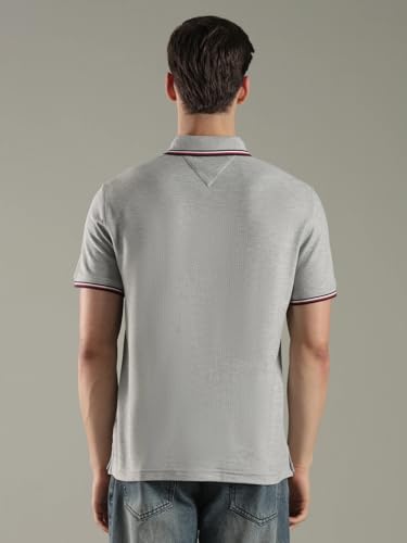 Image of Tommy Hilfiger Men Polo Cotton Regular Fit Shirt