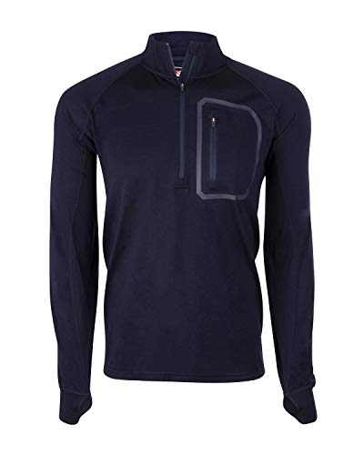 7EVEN Men's Merino Wool Long Sleeve Quarter Zip Pullover3