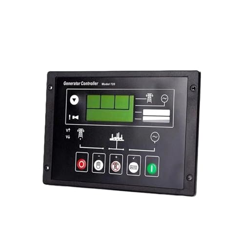Contrôleur DSE720 pour groupe électrogène avec panneau d'affichage LCD et démarrage automatique