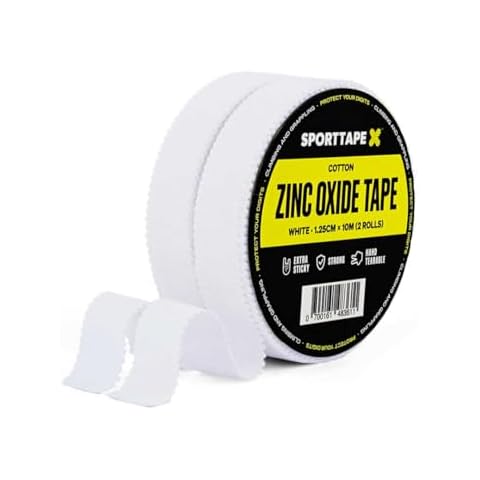 SPORTTAPE Zinc Oxide Finger Tape - 2 Rolls Cover