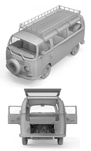 Modèle T2 1/35 AK Interactive bus 1967 assemblage sans défaut ajustement parfait maquette