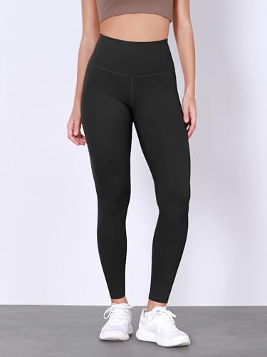 ODODOS Body-Hugging Workout Leggings with Back Pocket for Women, 25" /28" High Waist Yoga Pants2