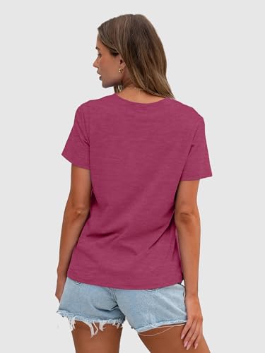 Image of Anbech Womens Dandelion Graphic T-Shirts Teen Girls Cute Sunflower Print Casual Tee Tops