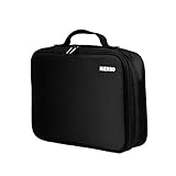 Projector Travel Carrying Case Video Projector Bag Mini Projector Case for DeepLee A1, WOWOTO H8 T8E A5, RIF6 CUBE, AAXA P300, ZTE Spro 2 and more