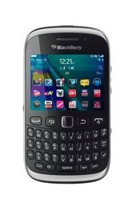 Blackberry Curve 9320 smarttelefon svart avspärrad smartphone/, avstängd,