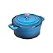 AmazonCommercial - Mini Cocotte in ghisa smaltata, 510,3 g, blu