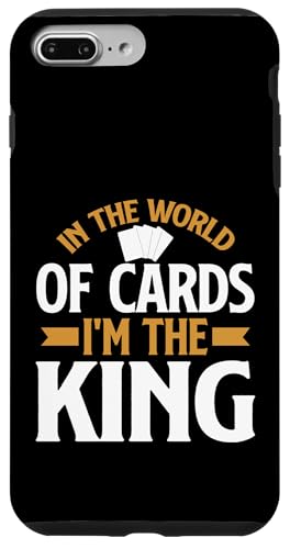 In the World of Cards im the King g[fBOJ[h X}zP[X iPhone 7 Plus/8 Plus p