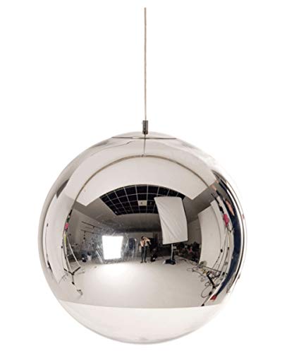 Plafonnier boule de verre design nordique de 15cm pour salon et couloir moderne