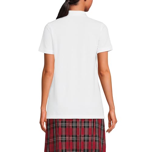Lands' End School Uniform Young Women's Short Sleeve Mesh Polo Shirt2