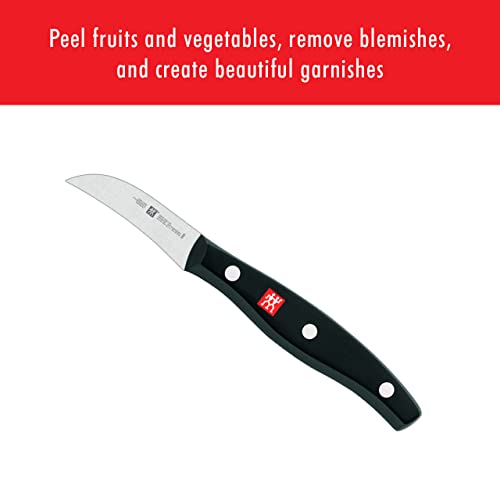 Zwilling Twin Signature 2.75-Inch Bird's Beak Peeling German Knife, Razor-Sharp, Made In Company-Owned German Factory With Special Formula Steel Perfected For Almost 300 Years, Dishwasher Safe #TOP1