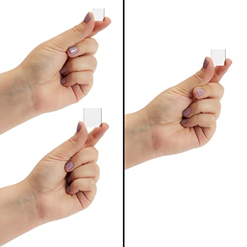 image for Juvale 150 Pieces Small Square Mirrors for Crafts, Glass Tiles for Cen