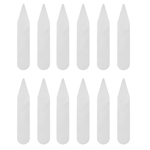 Zerodeko 300pcs Collar Collar Stiffener Collar Support Formal Wear Gadget Plastic Collar Corner Daily Toggery Supplies Shirt Accessory Shirts