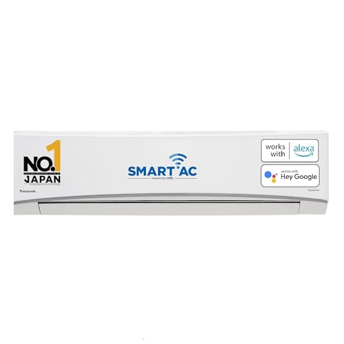 Image of Panasonic 1.5 Ton 3 Star Hot and Cold Wi-Fi Inverter Smart Split AC (Copper Condenser, 7 in 1 Convertible with True AI Mode, PM 0.1 Air Purification Filter, CS /CU-KZ18AKYF, White)