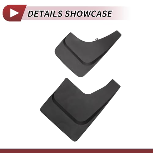 Image of 1 Set Mud Flaps Splash Guards for SUV, for Truck Front and Rear Mud Guards W /Mount Accessories