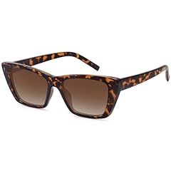 Leopard Frame Gradient Brown Lens