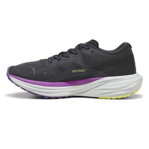 PUMA Womens Deviate Nitro 2 Running Sneakers Shoes - Black, Purple3