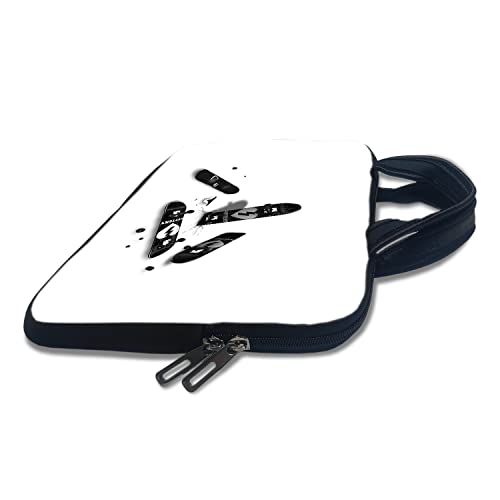 Image of TheSkinMantra Chain Laptop Sleeve Bag Compatible with Laptop /Macbooks /Chrombook /Notebook /Zbook (13.3 Inch [Handle], Mystery)