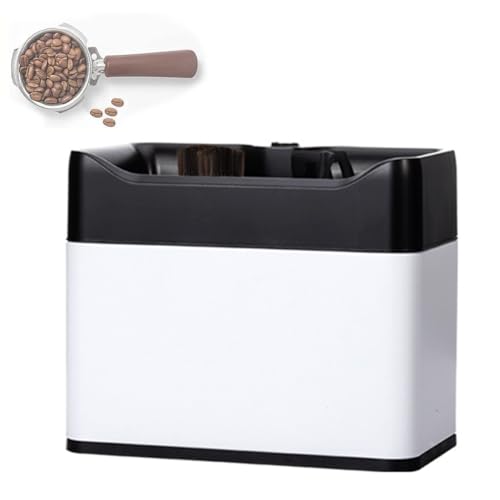 Limpiador eléctrico de café molido, limpieza automática de portafiltro con raspadores y cepillo para uso doméstico y restaurante