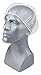 CONDOR29JW43 Hairnet, White, Nylon, PK100