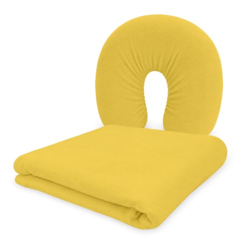 ZEN — Drap housse table de massage et appuie-tête — housse table de massage en éponge pour tables...