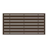Barrette Outdoor Living 73055917 2 x 4 ft. Boardwalk Umber Decorative Screen Panel
