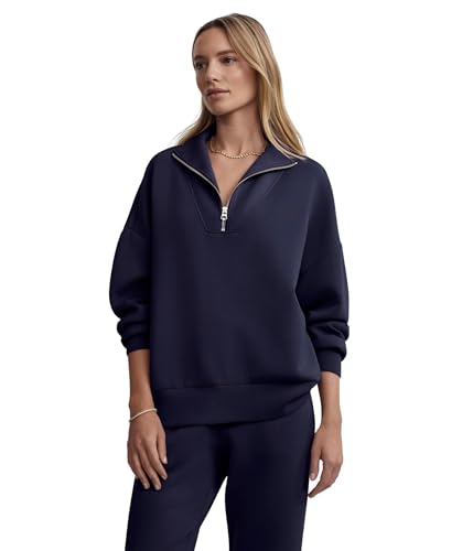 Image of Varley Women's Hawley Half Zip Sweater