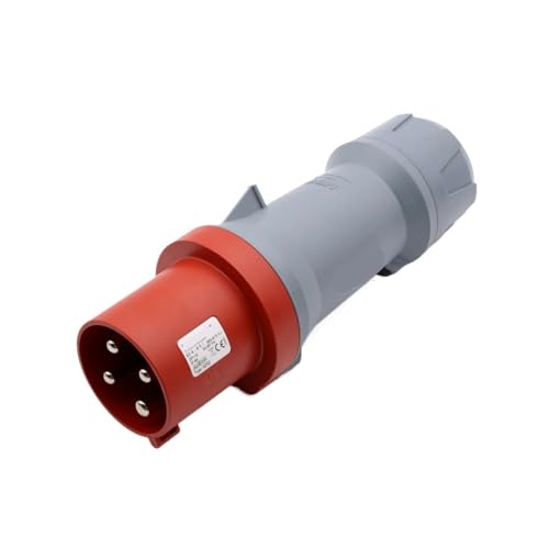 Prise industrielle TYP 3252 raccordement machine 400V 4P 63A étanche IP44