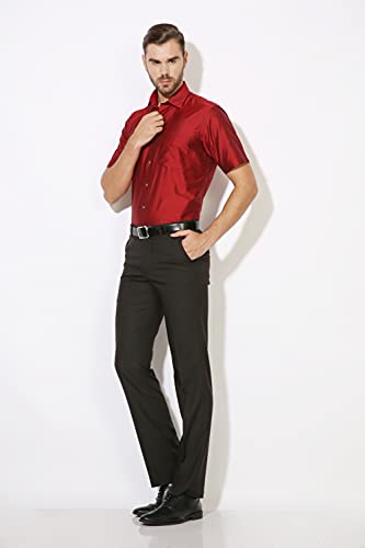 Image of Van Heusen Men's Solid Regular Fit Formal Shirt