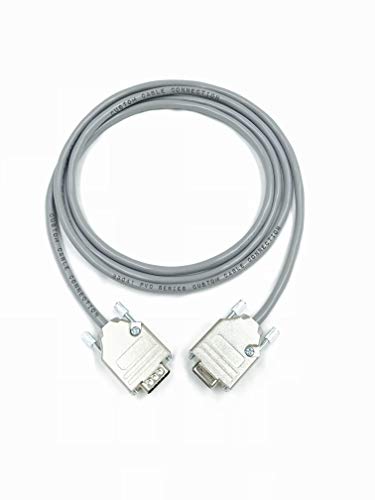 200 Foot Db9 Male To Female Rs232 Extension Serial Cable - 24 Awg With Grey Pvc Jacket - Made In Usa By Custom Cable Connection #TOP1