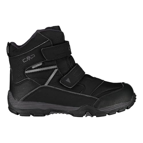 CMP Kids Pyry Snow Boot WP, Botas para Nieve Unisex niños, Nero Titanio, 33 EU