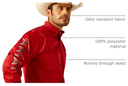 Image of ARIAT Team Logo Twill Classic Fit Shirt