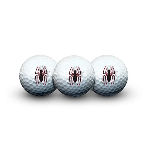 Team Effort Golf Ball Pack of 3 Marvel Spiderman