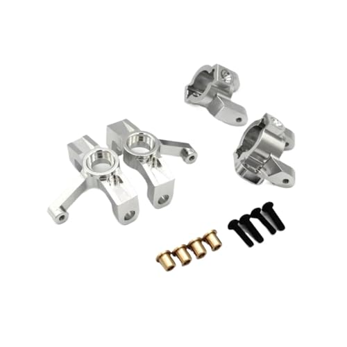 GTVNPOA per FMS per Rochobby 1941MB Willis Climber 1/6 Coppa Sterzo in Metallo C per Sedile RC Car Accessori di Aggiornamento Sostituisci Parti Modificate Rc Coppa Sterzo(Silver)