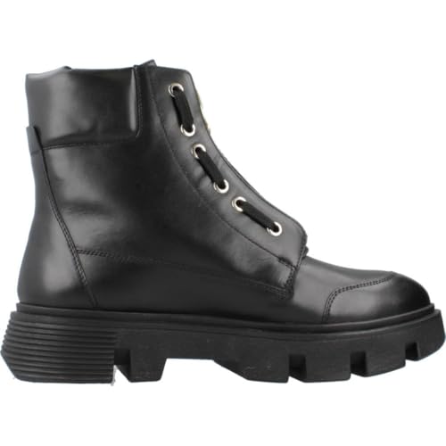 Geox Girls' D Vilde Ankle Boot, black, 7 Big Kid4