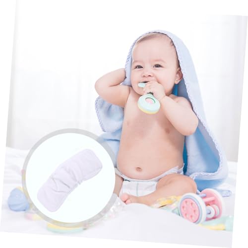 Insert de couche pour bébé lavable réutilisable blanc 6 pcs - 4